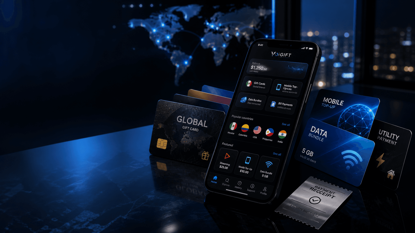 V-Gift global digital commerce